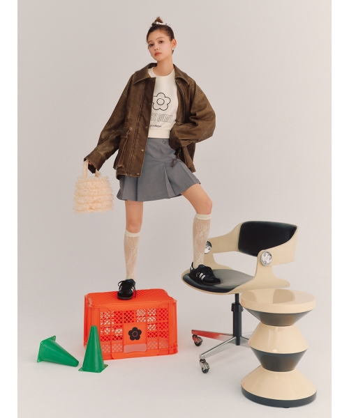 LILY BROWN×MARY QUANT】デイジークロップドスウェット LILY BROWN×MARY QUANT】デイジークロップドスウェット