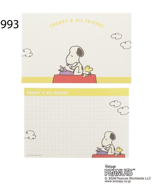 one'sterrace(ワンズテラス)/◆SNOOPY 8柄レターセット SNOOPY＆FRIENDS/img13