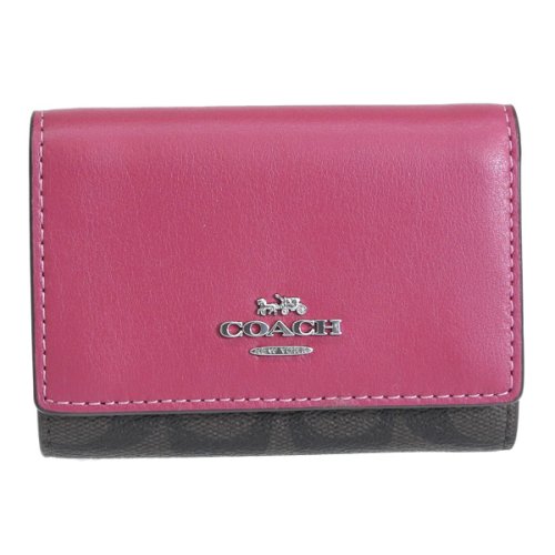 COACH(コーチ)/COACH コーチ MICRO WALLET マイクロ ウォレット シグネチャー 三つ折り 財布 レザー/img01