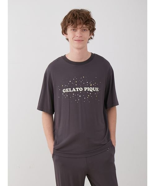 GELATO PIQUE HOMME(GELATO PIQUE HOMME)/【HOMME】レーヨンスタープリントTシャツ/img07