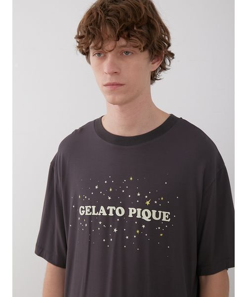 GELATO PIQUE HOMME(GELATO PIQUE HOMME)/【HOMME】レーヨンスタープリントTシャツ/img12