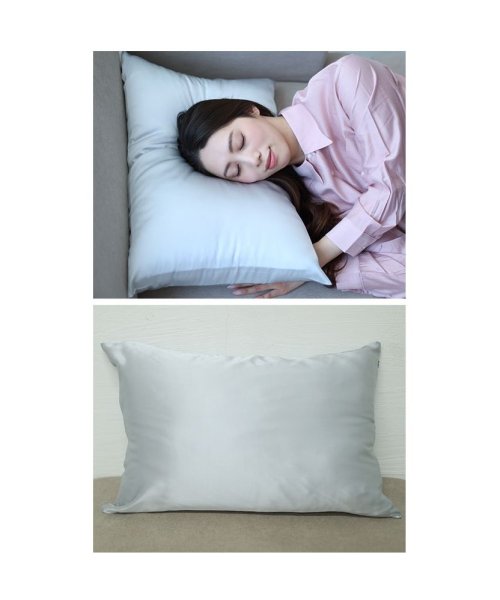 Sawa a la mode(サワアラモード)/レディース 大人 上品 寝ている時でも簡単ヘアケアするシルク素材の枕カバー/img08
