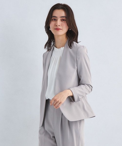 サラフール ノーラペル ジャケット ◇No06◇ W58 着用サイズ：M 防シワ B77 H88 B80 H86