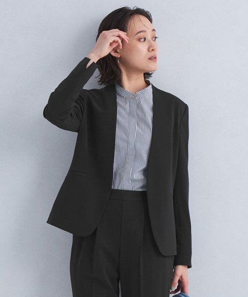 サラフール ノーラペル ジャケット ◇No06◇ W58 着用サイズ：M 防シワ B77 H88 B80 H86