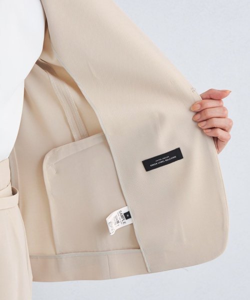 サラフール ノーラペル ジャケット ◇No06◇ W58 着用サイズ：M 防シワ B77 H88 B80 H86