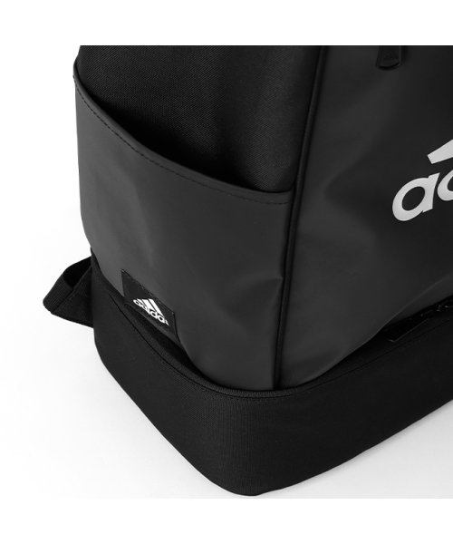 Adidas(アディダス)/アディダス リュック 32L スクエア ボックス型 通学 高校生 中学生 大容量 軽量 撥水 耐水 シューズ収納 2層 B4 adidas 63773/img12