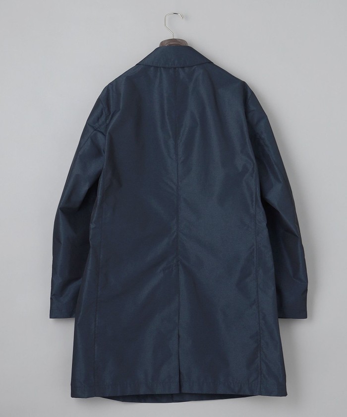 メランジシャンブレー ステンカラーコート(505911280)｜HANKYU