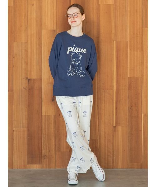 gelato pique(gelato pique)/【UNISEX】裏毛ワンポイントプルオーバー/img05