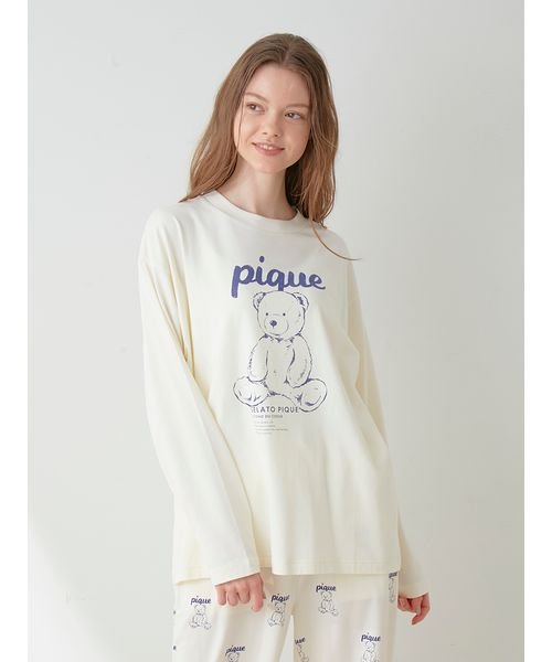 gelato pique(gelato pique)/【UNISEX】ワンポイントロンT/img22