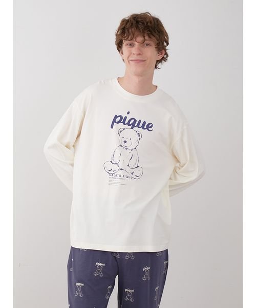 gelato pique(gelato pique)/【UNISEX】ワンポイントロンT/img26