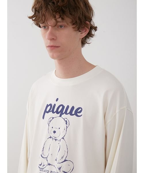 gelato pique(gelato pique)/【UNISEX】ワンポイントロンT/img30