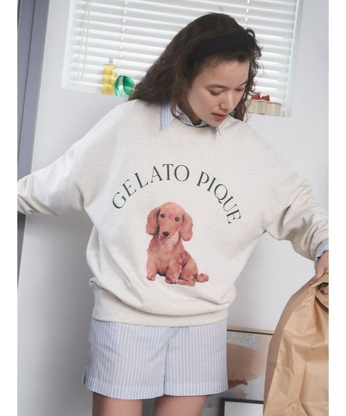 gelato pique(gelato pique)/ストライプショートパンツ/img03