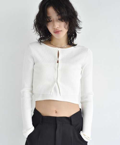 CODE A｜open front cardigan CODE FAV