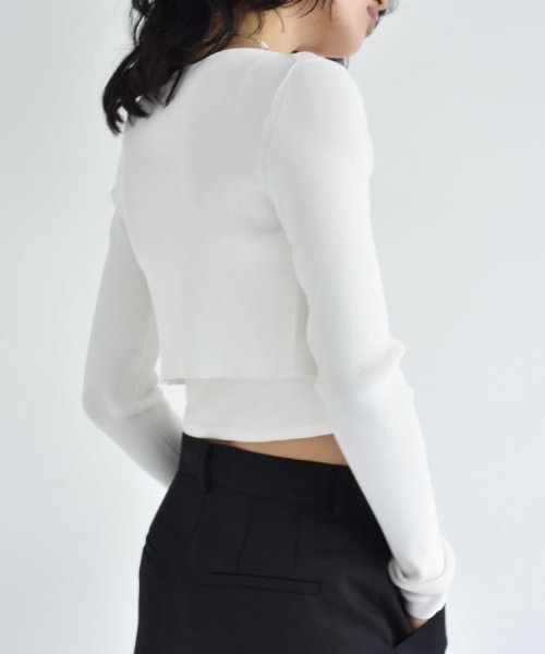 CODE A｜open front cardigan CODE FAV