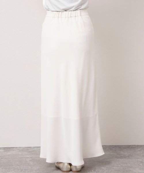 ウォッシャブルマットサテンナロースカート 