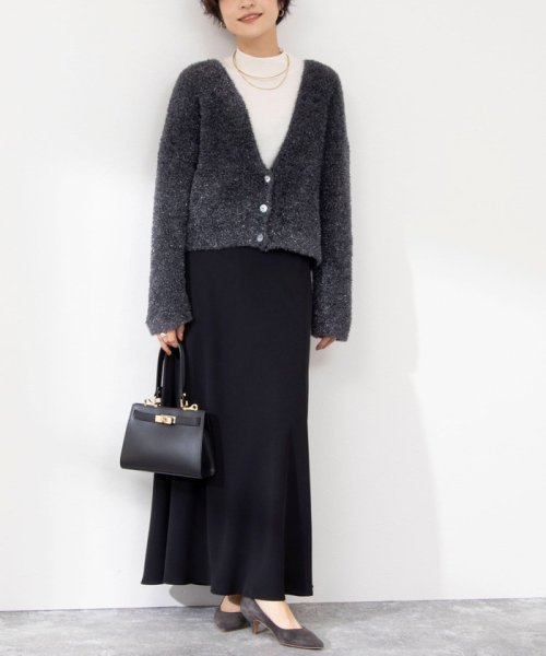 ウォッシャブルマットサテンナロースカート 