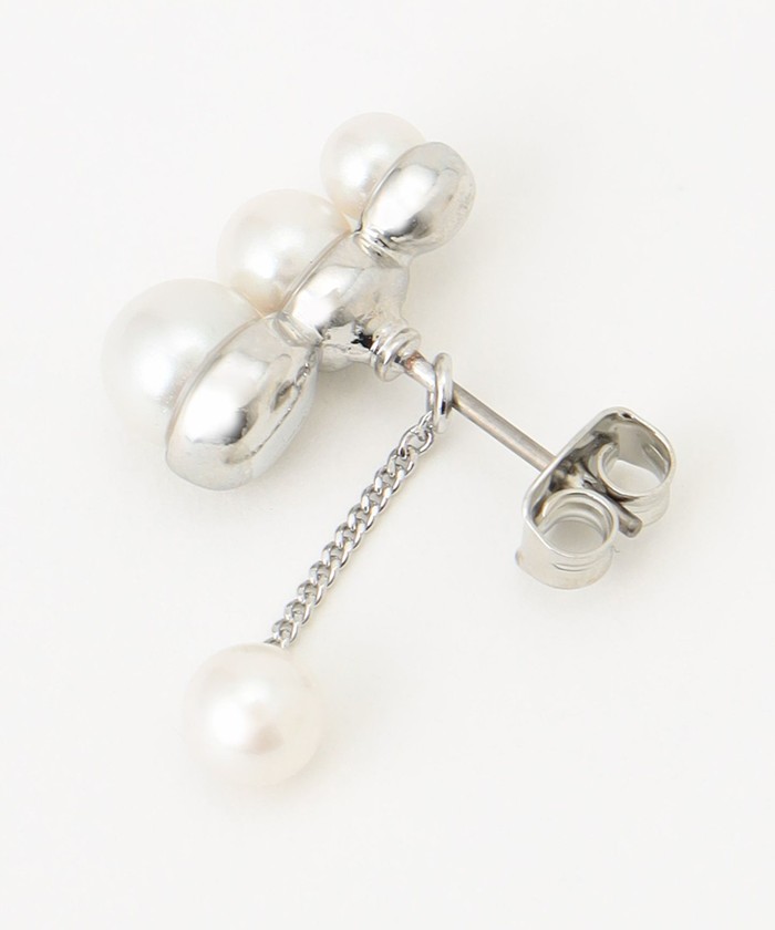 パールラインピアス(505798986)｜阪急百貨店公式通販サイト