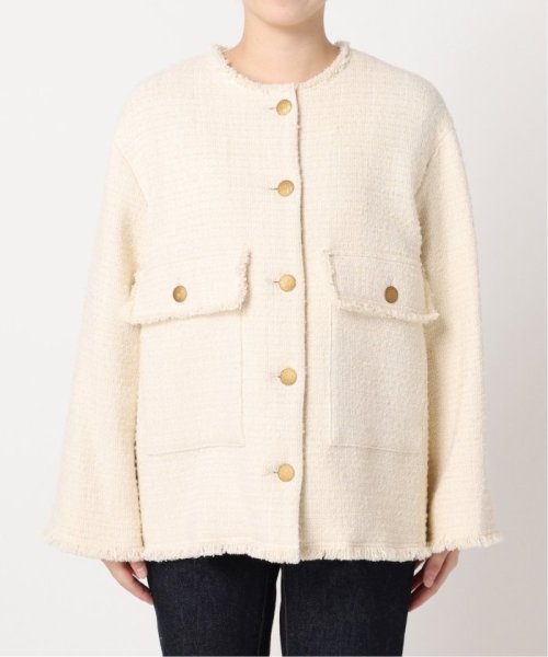 GIOLICA MIXツイードWIDEジャケット 身長 165cm　着用サイズ