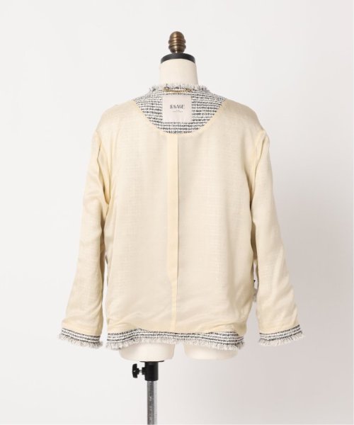 GIOLICA MIXツイードWIDEジャケット 身長 165cm　着用サイズ