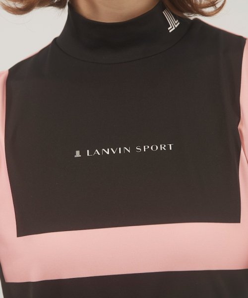 LANVIN SPORT(ランバン スポール)/【WEB限定】プリント柄モックネック半袖シャツ【吸汗/ストレッチ/UV/ECO】/img15