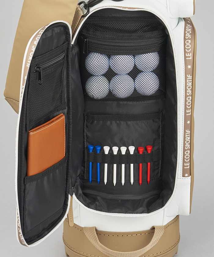 キャディーバック 軽量 キャディバッグ(2.8kg/8.5型/6分割/46インチ対応