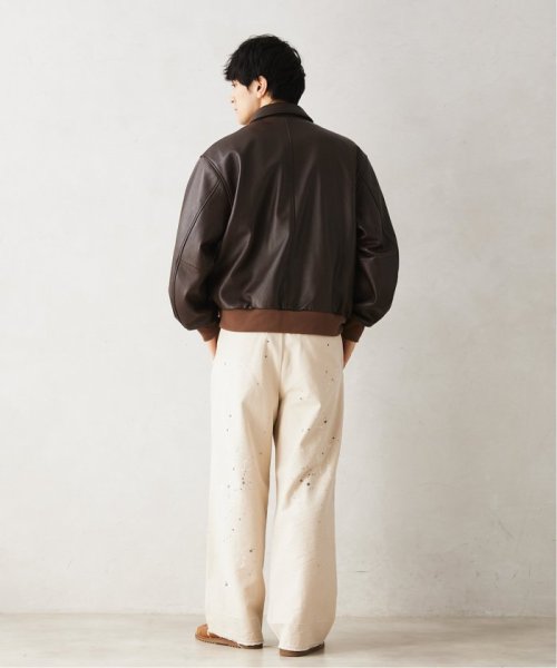 《追加》【SKOOKUM / スクーカム】別注 A－2 レザージャケット SKOOKUM スクーカム