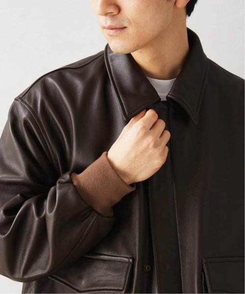 《追加》【SKOOKUM / スクーカム】別注 A－2 レザージャケット SKOOKUM スクーカム