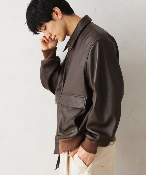 《追加》【SKOOKUM / スクーカム】別注 A－2 レザージャケット SKOOKUM スクーカム
