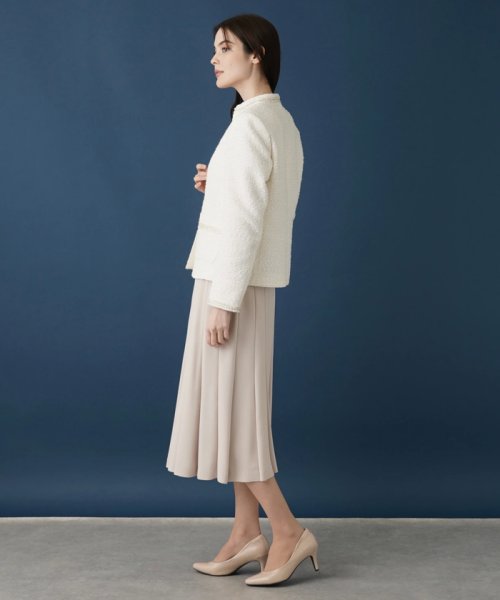 ノーカラージャケット 