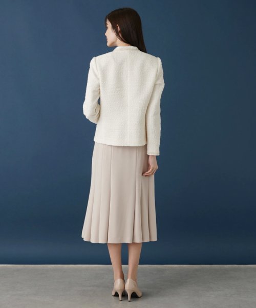 ノーカラージャケット 