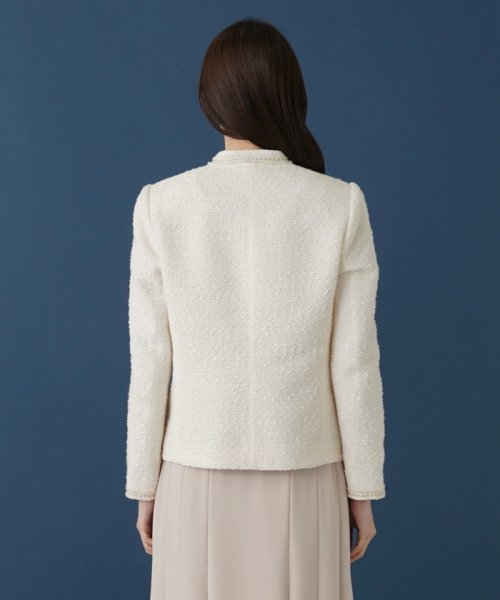 ノーカラージャケット 