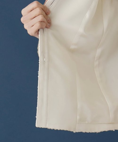 ノーカラージャケット 