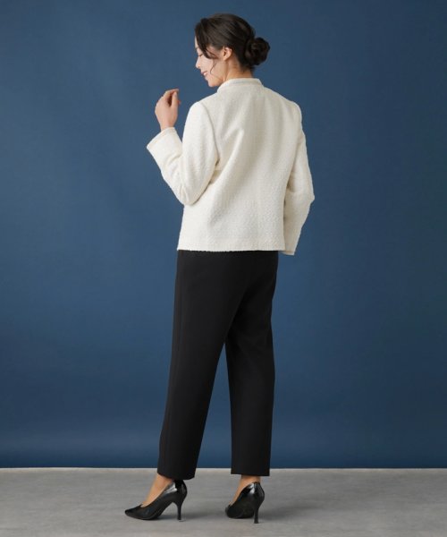 ノーカラージャケット 