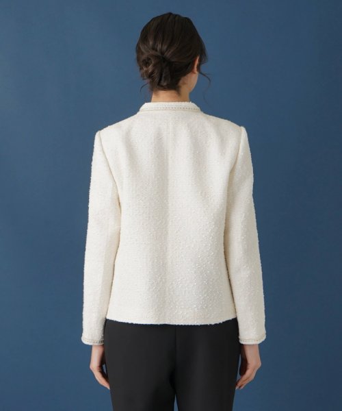 ノーカラージャケット 