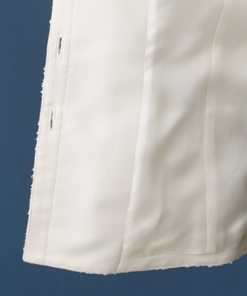 ノーカラージャケット 