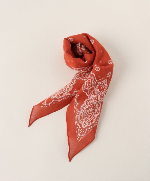 【THROW/スロー】GEMMA コットンシルクバンダナ柄スカーフ 【THROW/スロー】GEMMA コットンシルクバンダナ柄スカーフ F1297324819(10010円)