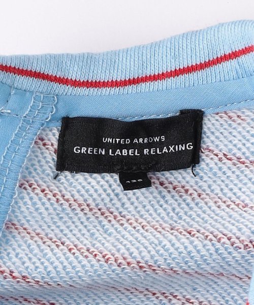 green label relaxing （Kids）(グリーンレーベルリラクシング（キッズ）)/TJ ボーダー エリ付き プルオーバー 110cm－130cm/img10