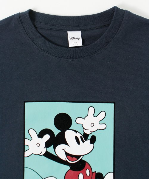 DISNEY(DISNEY)/【DISNEY/ディズニー】ミッキーマウスクルーネックロングスリーブTシャツ/img07