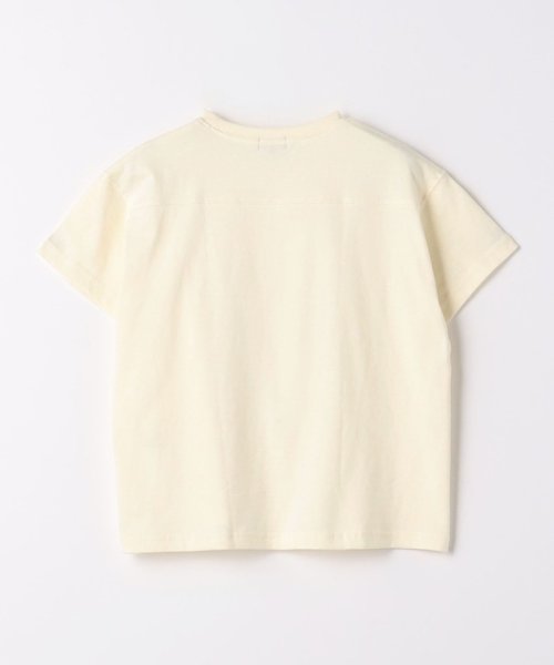 green label relaxing （Kids）(グリーンレーベルリラクシング（キッズ）)/【WEB限定】天竺 切り替え Tシャツ 100cm－130cm/img09