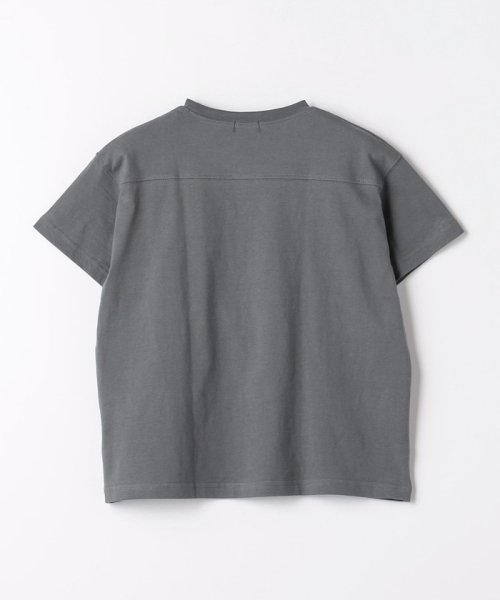 green label relaxing （Kids）(グリーンレーベルリラクシング（キッズ）)/【WEB限定】天竺 切り替え Tシャツ 100cm－130cm/img12