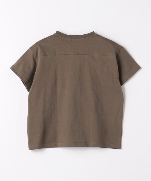 green label relaxing （Kids）(グリーンレーベルリラクシング（キッズ）)/【WEB限定】天竺 切り替え Tシャツ 100cm－130cm/img15