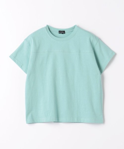 green label relaxing （Kids）(グリーンレーベルリラクシング（キッズ）)/【WEB限定】天竺 切り替え Tシャツ 100cm－130cm/img22