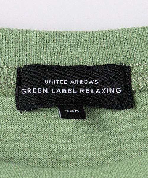 green label relaxing （Kids）(グリーンレーベルリラクシング（キッズ）)/【WEB限定】天竺 切り替え Tシャツ 100cm－130cm/img26