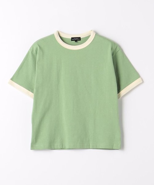 green label relaxing （Kids）(グリーンレーベルリラクシング（キッズ）)/TJ 天竺 リンガー Tシャツ 100cm－130cm/img14