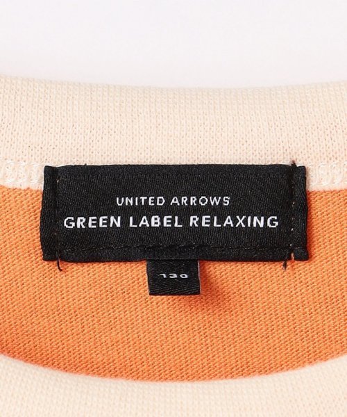 green label relaxing （Kids）(グリーンレーベルリラクシング（キッズ）)/TJ 天竺 リンガー Tシャツ 100cm－130cm/img18