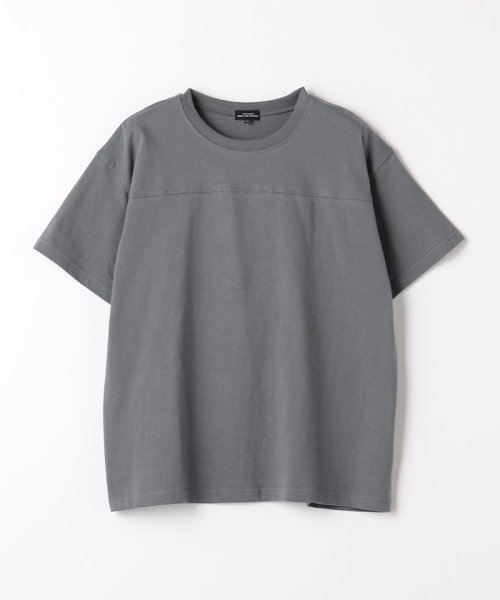 green label relaxing （Kids）(グリーンレーベルリラクシング（キッズ）)/【WEB限定】天竺 切り替え Tシャツ 140cm－160cm/img10