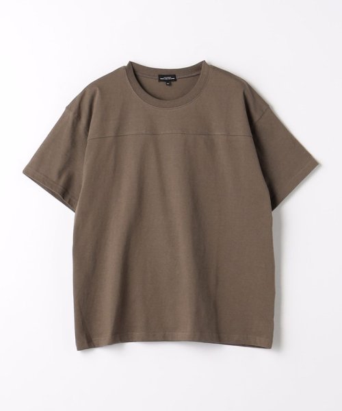 green label relaxing （Kids）(グリーンレーベルリラクシング（キッズ）)/【WEB限定】天竺 切り替え Tシャツ 140cm－160cm/img14