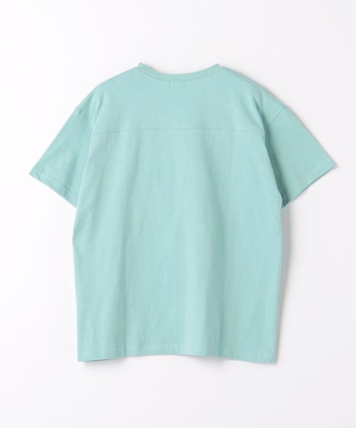 green label relaxing （Kids）(グリーンレーベルリラクシング（キッズ）)/【WEB限定】天竺 切り替え Tシャツ 140cm－160cm/img21