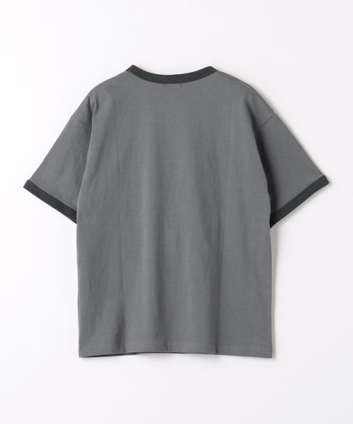 green label relaxing （Kids）(グリーンレーベルリラクシング（キッズ）)/TJ 天竺 リンガー Tシャツ 140cm－160cm/img12