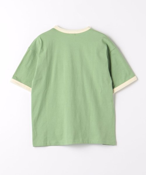 green label relaxing （Kids）(グリーンレーベルリラクシング（キッズ）)/TJ 天竺 リンガー Tシャツ 140cm－160cm/img15